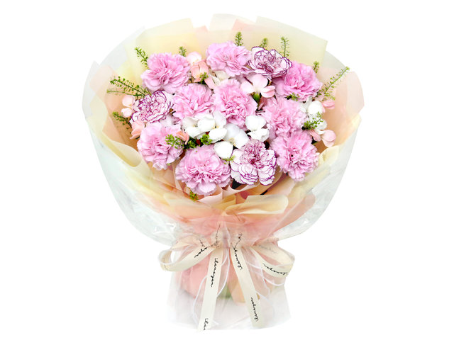 Florist Flower Bouquet - Mother's Day Carnation Flowers Bouquet GZ04 - MR0307A3 Photo