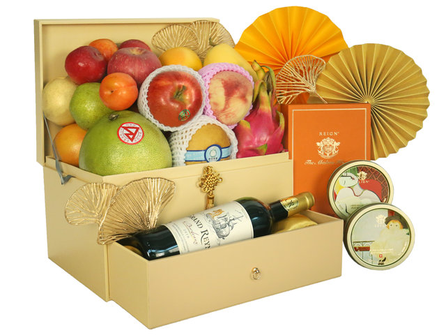 Mid-Autumn Gift Hamper - Reign Mooncake Fruit Gift Hamper MR03 - 2MR0719A3 Photo