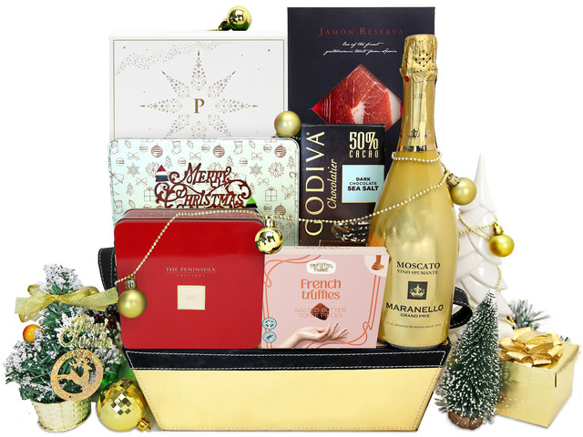 Wine n Food Hamper - Christmas Permium Gift Hamper X11 - X1102A1 Photo