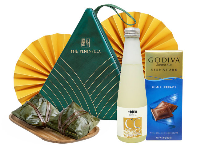 Wine n Food Hamper - Dragon Boat Festival HK Peninsula Rice Dumpling Gift Pack DB13 - DBFG0620A1 Photo