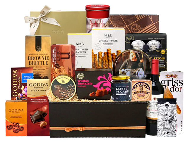 Wine n Food Hamper - Permium Chocolate And Food Gift Hamper CH01 - HR1005A2 Photo