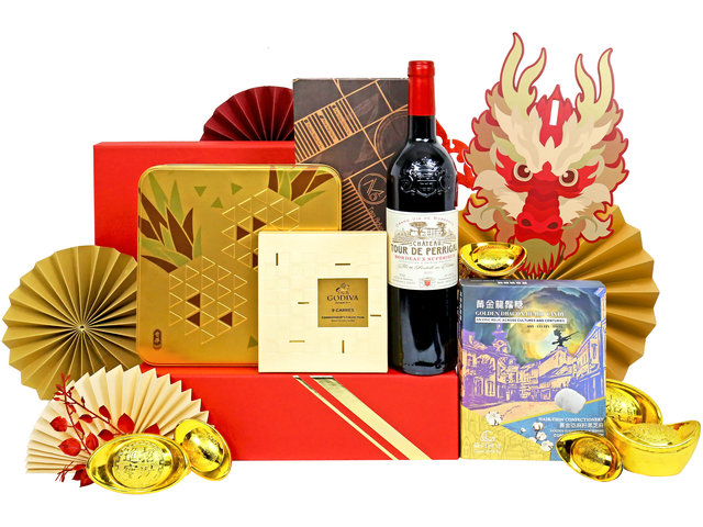 新年果篮Hamper - 新春中式美食礼篮 0104A7 - CH20104A7 Photo