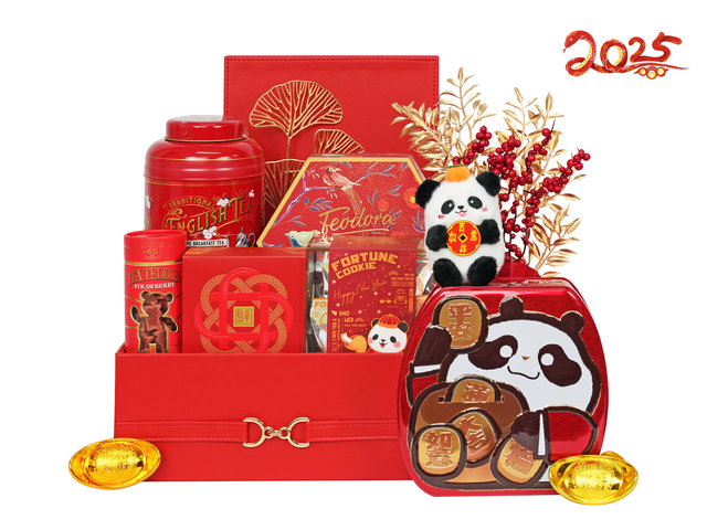 新年果籃Hamper - 熊圖大展新年美食禮籃 FH248 - CH20102B8 Photo