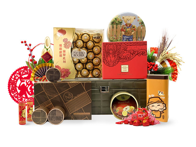 新年果籃Hamper - 農曆新年禮籃 M25 - CHW1224A2 Photo